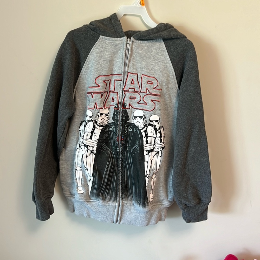 Star Wars Size 10/12 Zip Up Hoodie